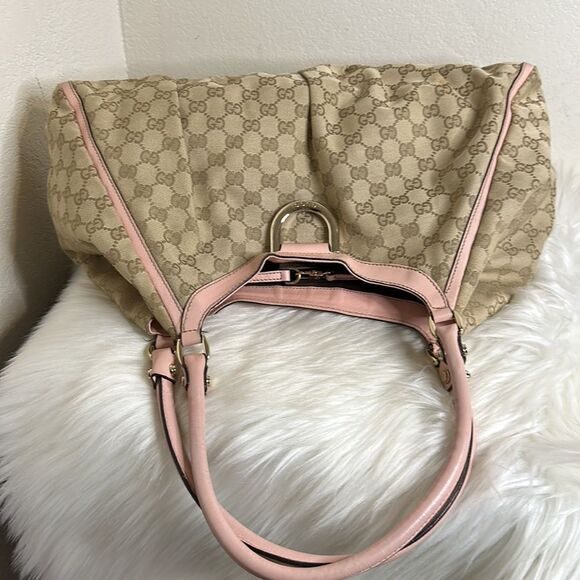 💯Authentic Gucci Hobo Tote Handbag🍀 - Picture 7 of 17